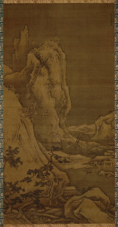 Landscape of Four Seasons - Winter by Toyo Sesshu